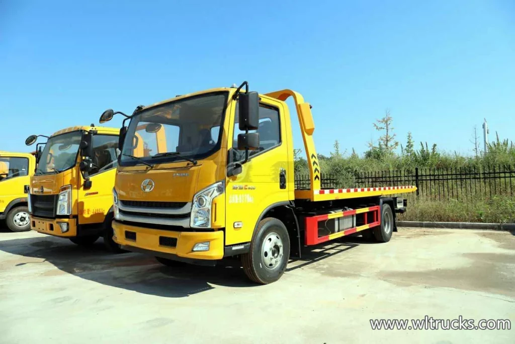 SAIC Yuejin 5 ton custom tow trucks