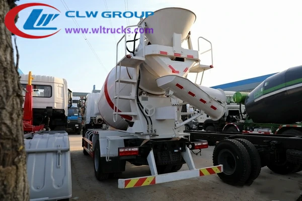 Dongfeng Furica 4cbm concrete mixer truck
