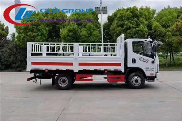 FAW 4m cylinder transport vehicle