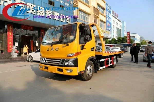 JAC 3 ton flat car wrecker