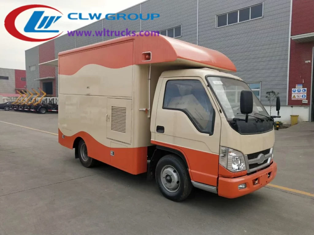 Jinbei small food van for sale