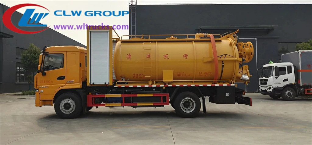 SHACMAN Xuande 12 ton sewer jet truck