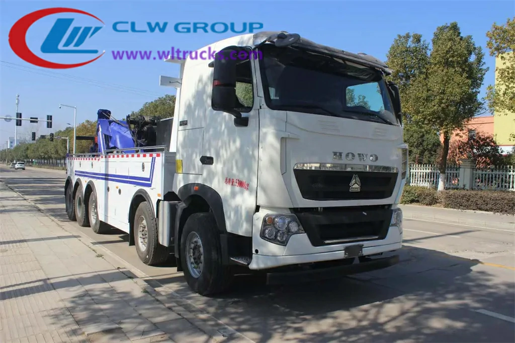 Sinotruk Howo 30ton rotator tow truck for sale