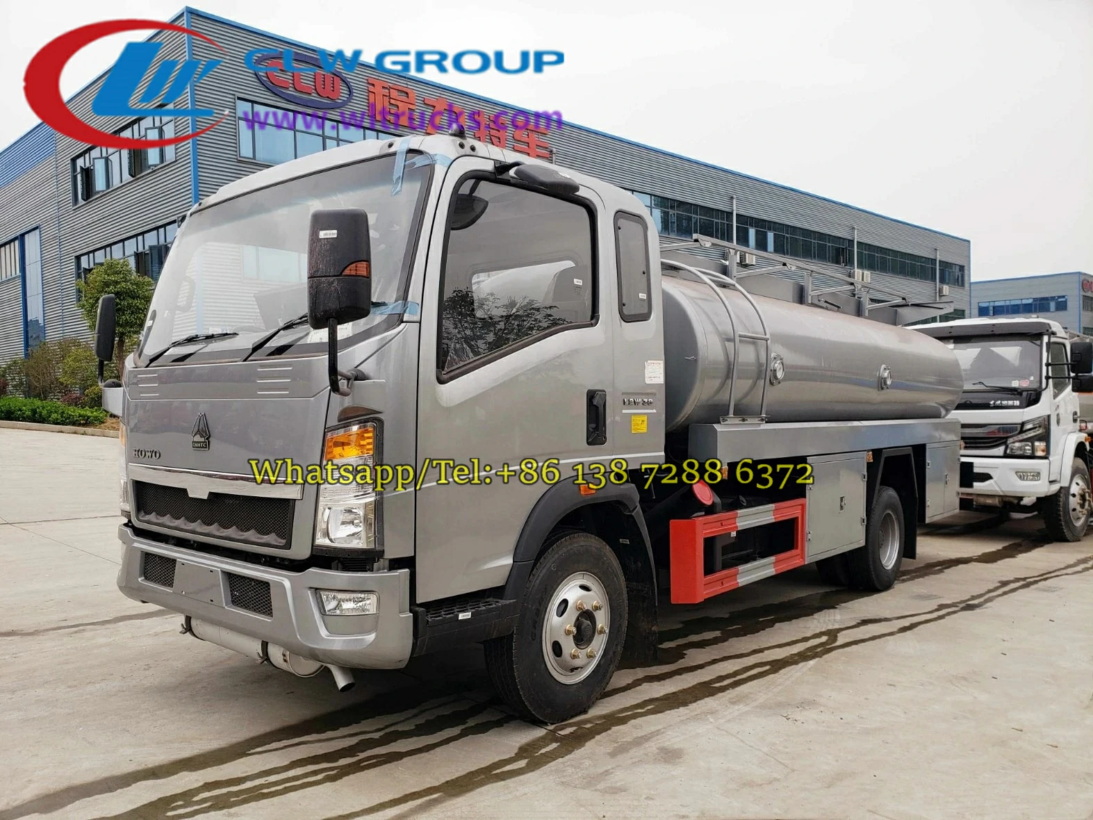 Sinotruk Howo 6cbm Diesel tanker