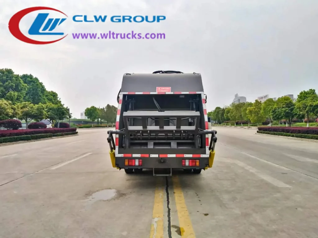 Jmc 5 ton rear end loader garbage truck