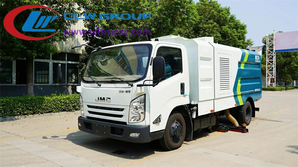 Jmc vacuum sweeper truck