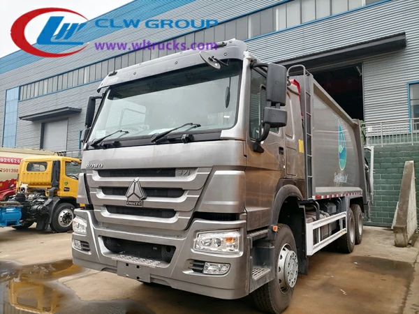 Sinotruk Howo 18m3 compactor garbage truck