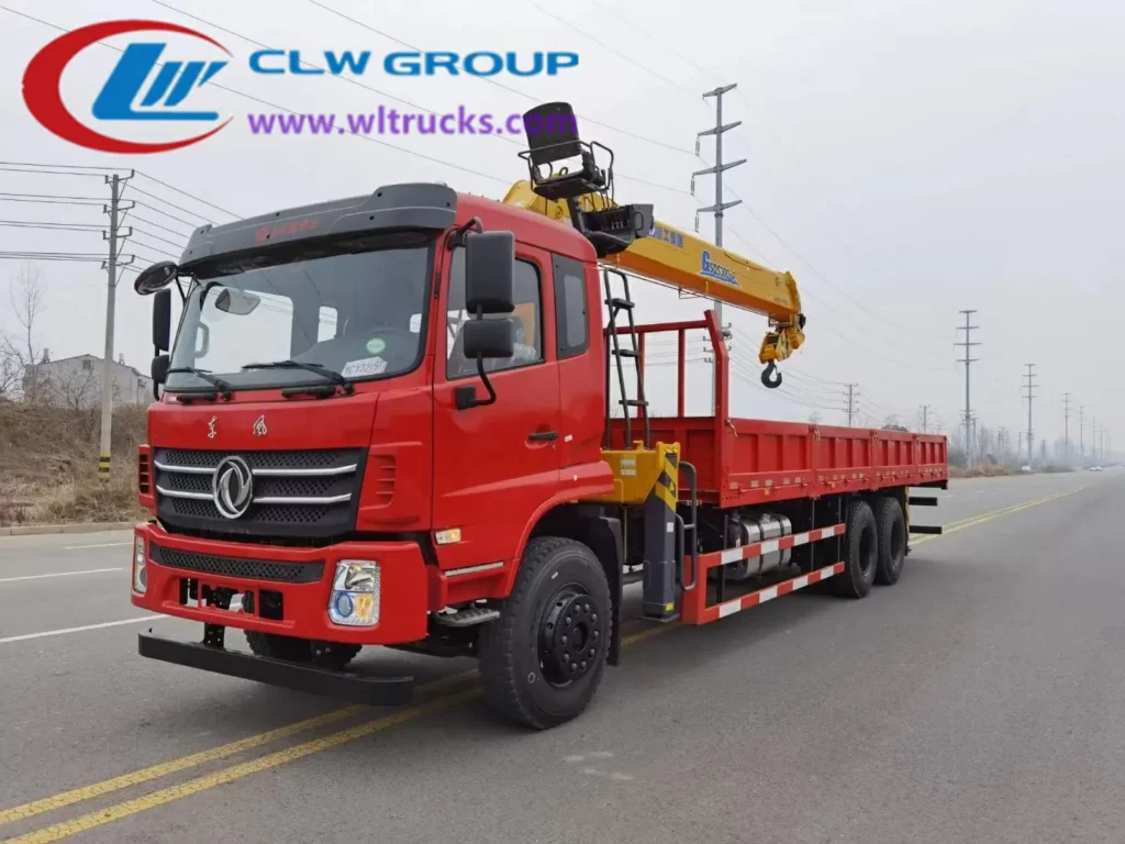 XCMG 12 ton straight arm truck crane for sale