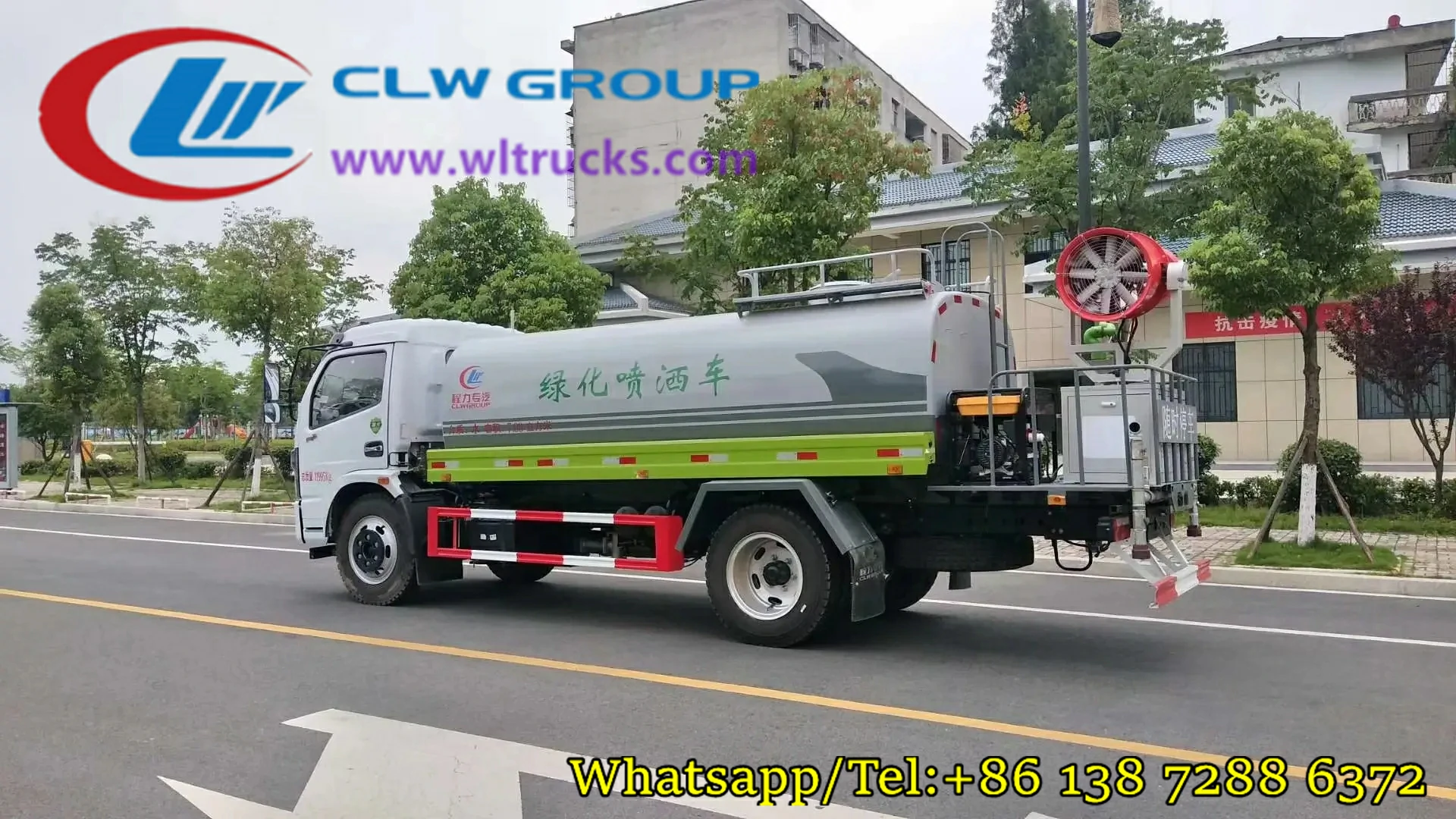 DFAC 8000liters construction water tanker