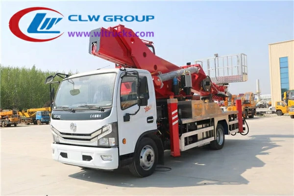 Dongfeng 34m telescopic boom lift truck