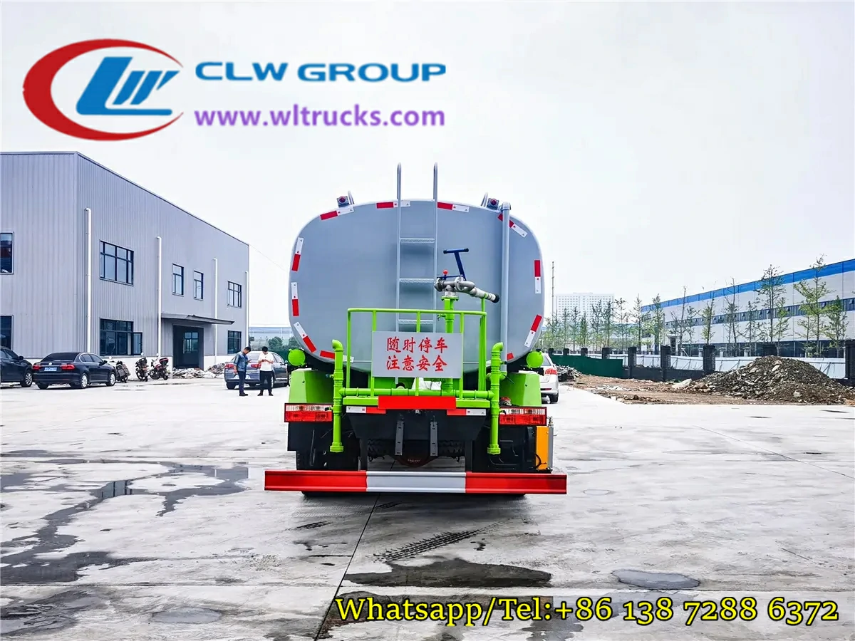 Dongfeng D9 15 tons water sprayer tanker