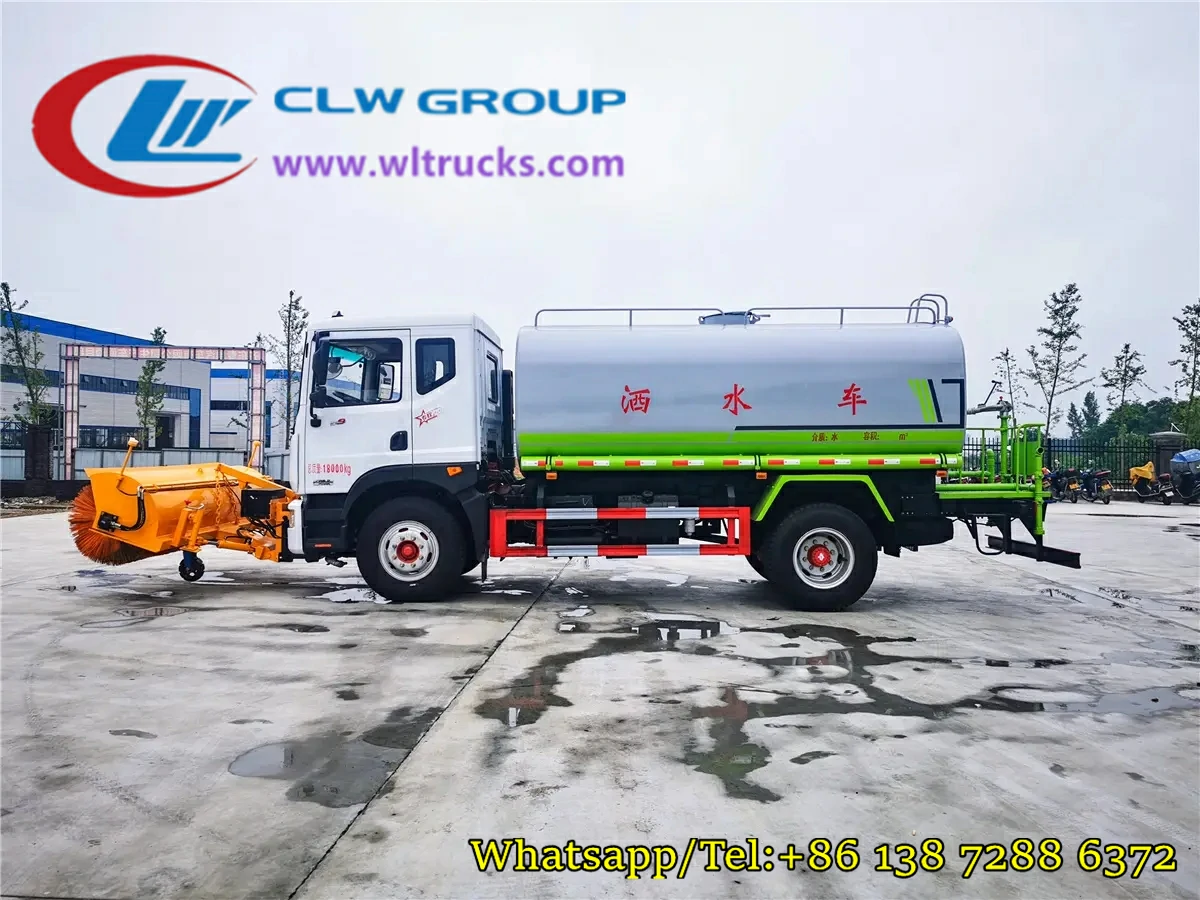 Dongfeng D9 15cbm water bowser truck