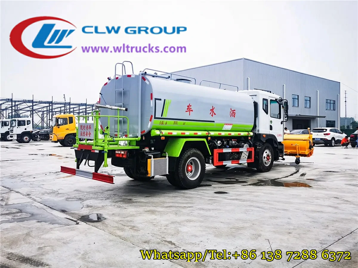 Dongfeng D9 15m3 water cart for sale
