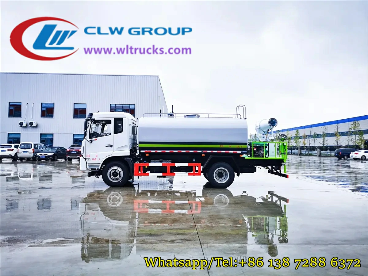 Dongfeng Furika F9 10cbm water sprayer truck