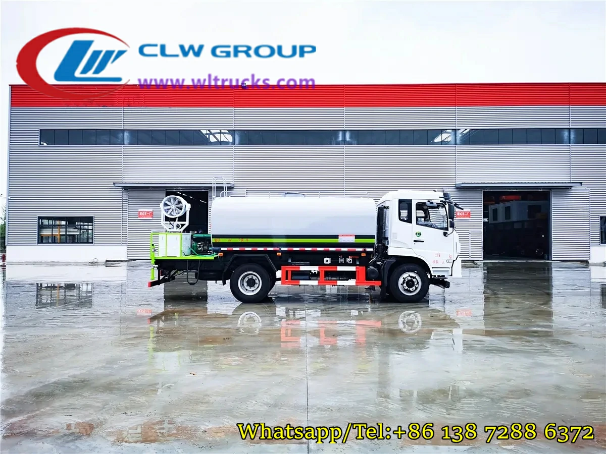 Dongfeng Furika F9 10m3 construction water truck