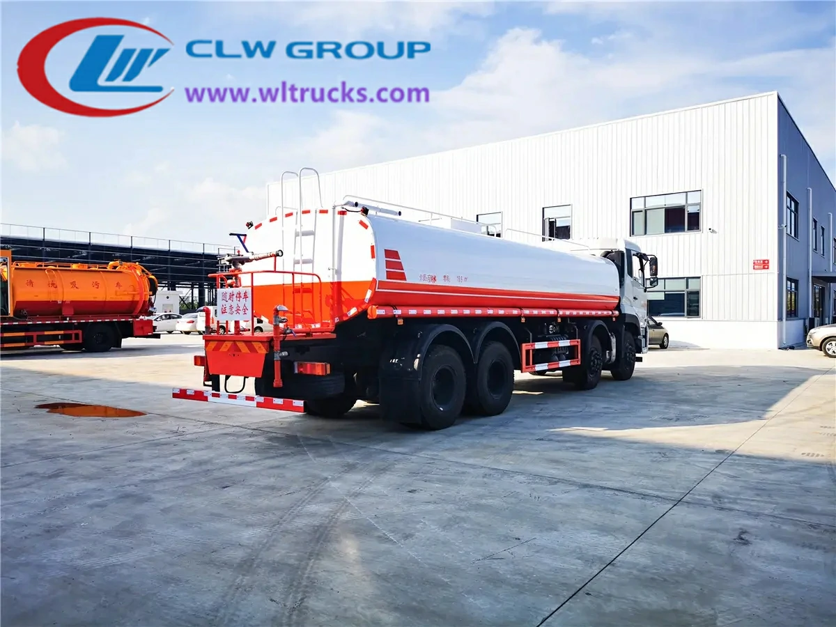 Dongfeng Tianlong 25m3 mobile water tanker