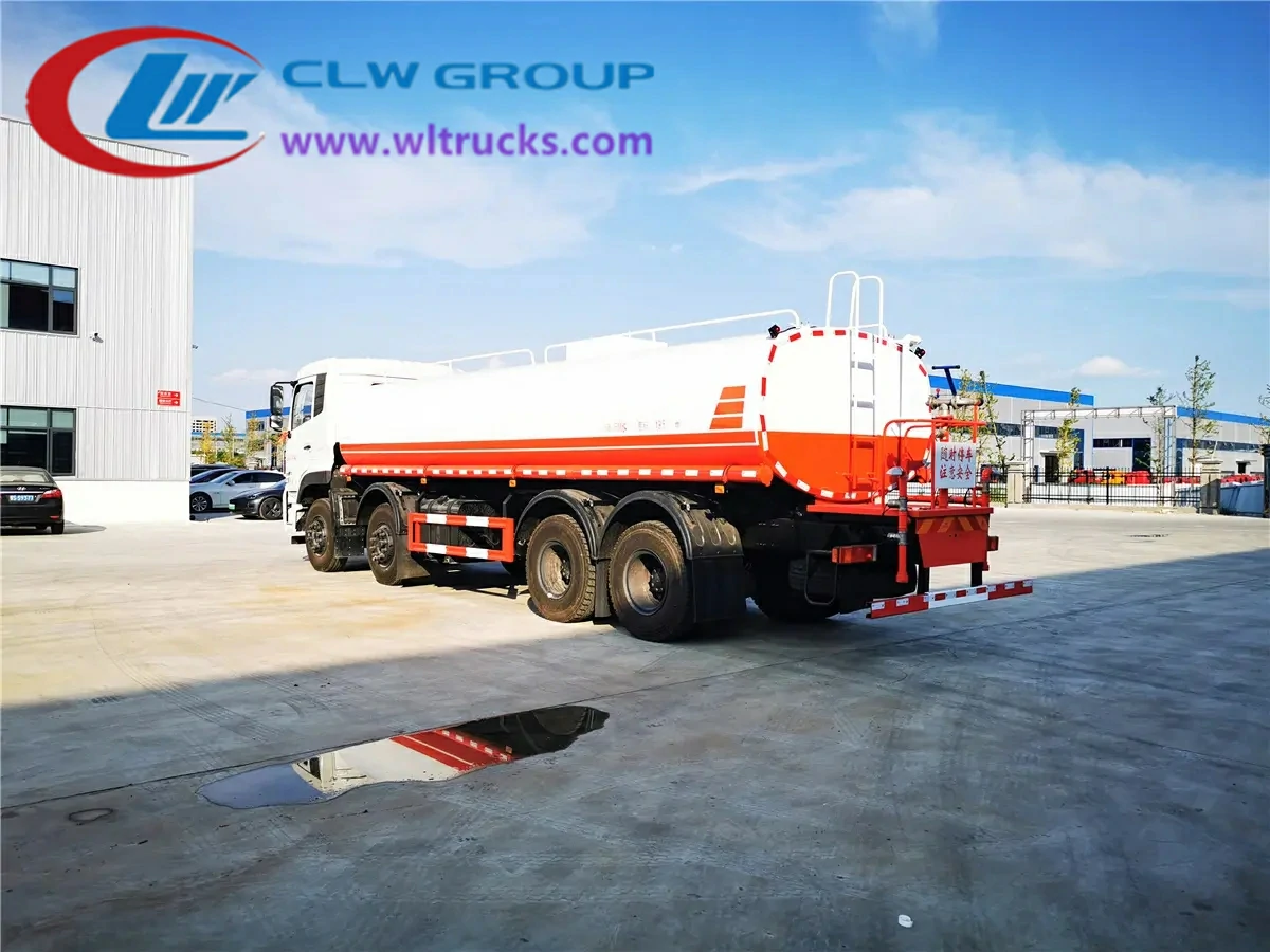 Dongfeng Tianlong 25m3 water pumper truck