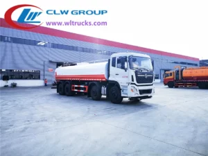 Dongfeng Tianlong 25m3 water tank truck