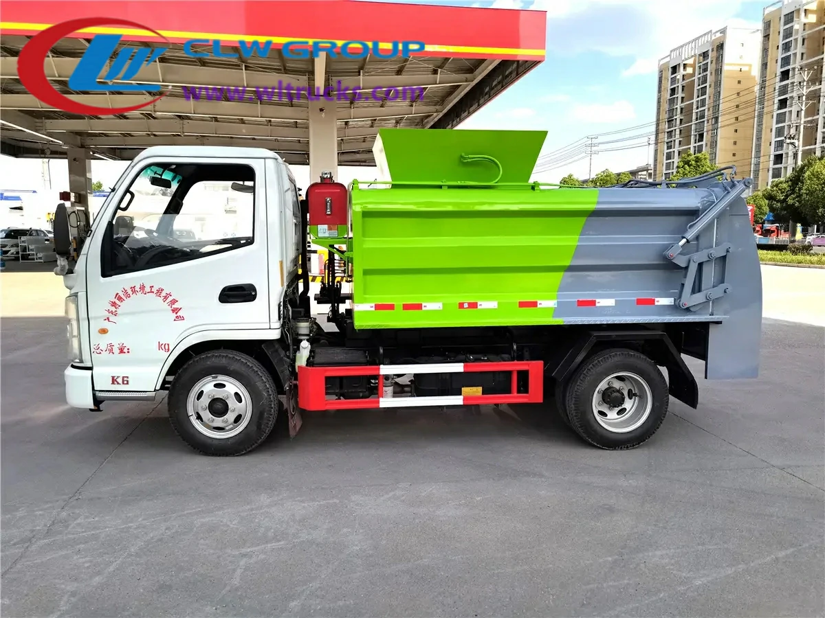 KAMA small 3m3 food waste collection truck