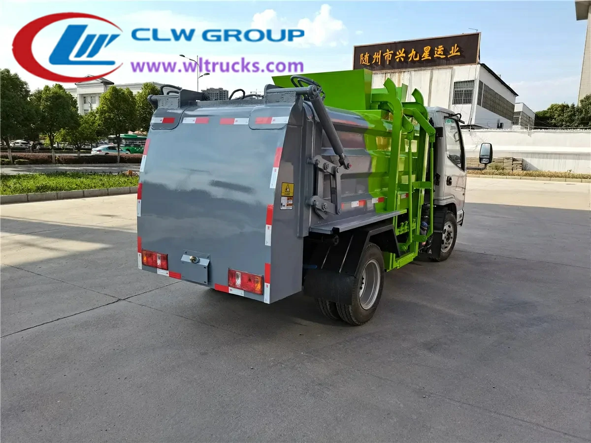 KAMA small 3m3 food waste collection vehicle