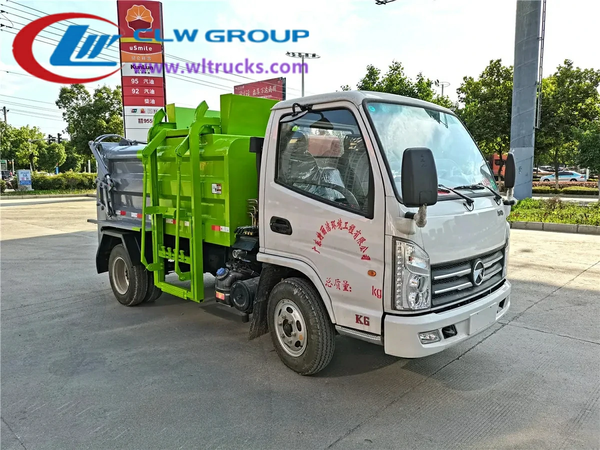 KAMA small 3m3 food waste truck