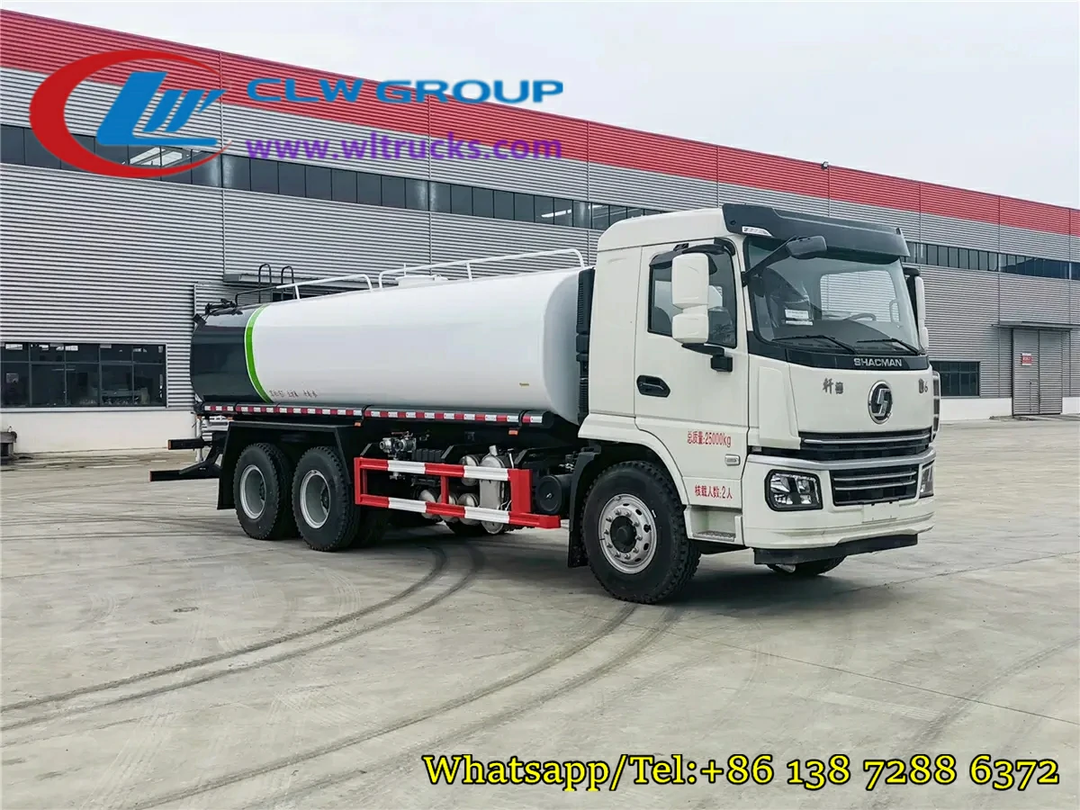 Shacman 5000 gallon potable water tanker